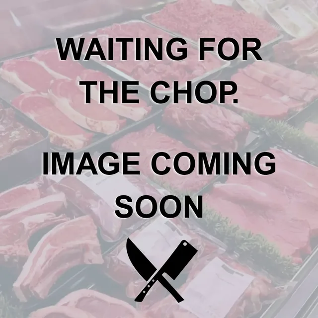 Chuck Steak: waiting for the chop. Image coming soon.